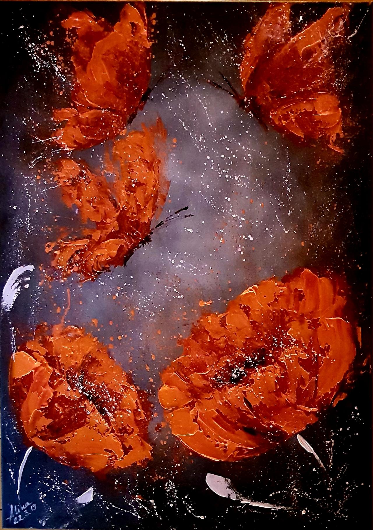 ArteDiAlina.com painting: slow motion